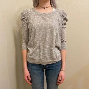 Grey size M top from Free People